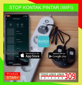 Stop Kontak Pintar Wifi bisa hidup matikan lampu kulkas ac dll melalui HP