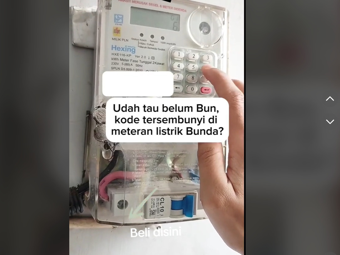 Kode di meteran listrik PLN kWh meter pulsa atau prabayar yang perlu anda ketahui.